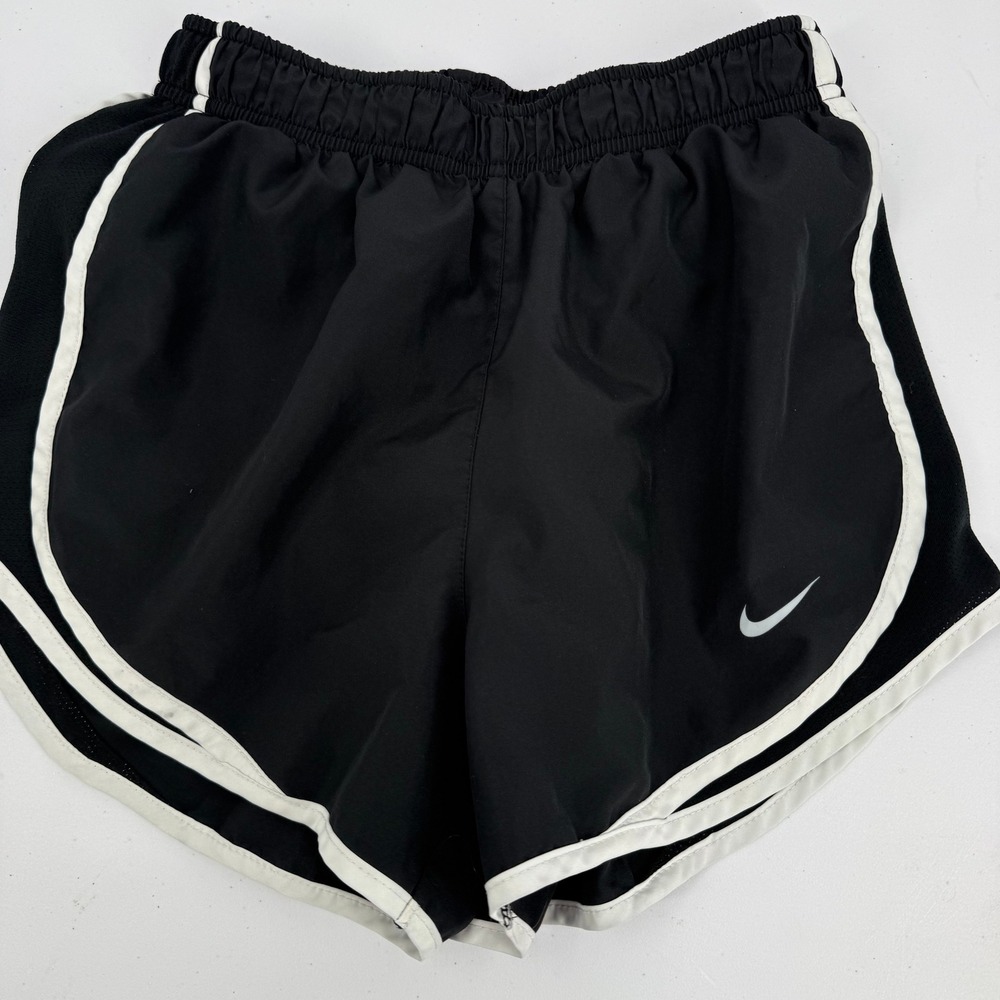 Nike Womens Tempo Running Shorts Size XS 3"‎ Black Dri-Fit 831558 Brief Lined